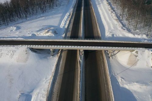 Реконструкция трассы М-7: в Татарстане завершено строительство семи путепроводов