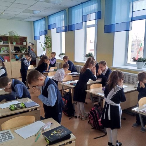 В школе №1 Менделеевска состоялось занятие «Азбука здоровья»