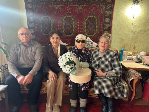 90-летний юбилей отмечает узник концлагерей Кравченко Антонина Егоровна