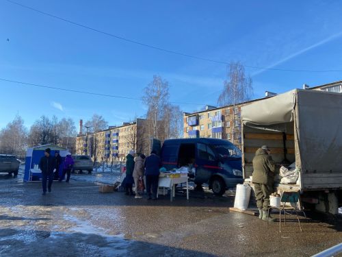 В Менделеевске состоялась первая весенняя ярмарка