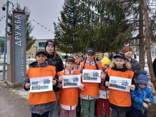 Волонтеры приюта «Камские зори» провели акцию в Менделеевске