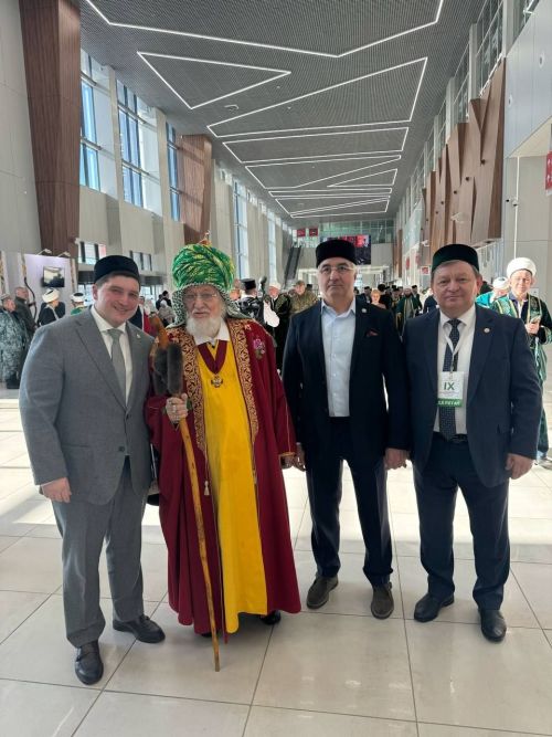 Делегация из Менделеевского района приняла участие в съезде Духовного управления мусульман Татарстана