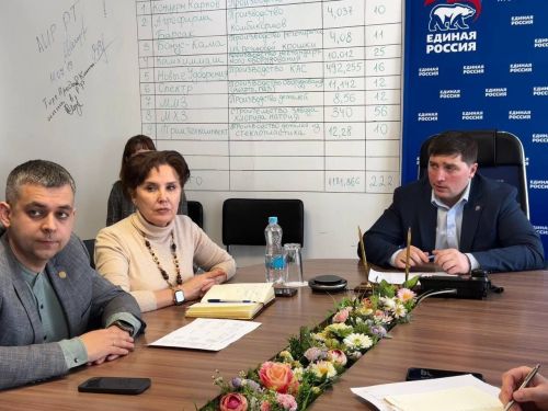 В администрации Менделеевского района прошел традиционный прием граждан