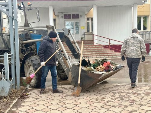 Жители Менделеевска вышли на первый весенний средник