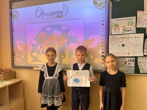 В Средней школе № 1 Менделеевска прошел трек «Орленок-Эколог»