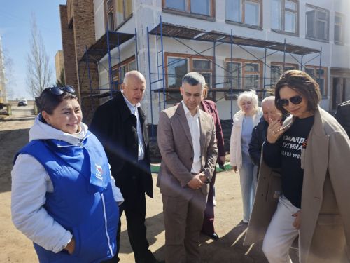 Альфия Когогина ознакомилась с ходом капитального ремонта детского сада в Менделеевске