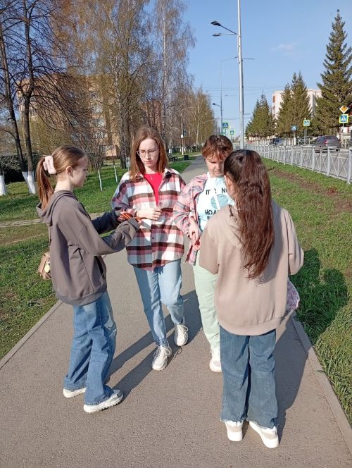 В Татарстане началась акция «Георгиевская ленточка»