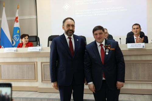 Радмир Беляев награждён медалью РТ «За доблестный труд»