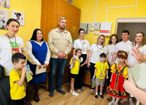 «Движение первых» и родители оценили детские мультфильмы в новой студии Менделеевска»
