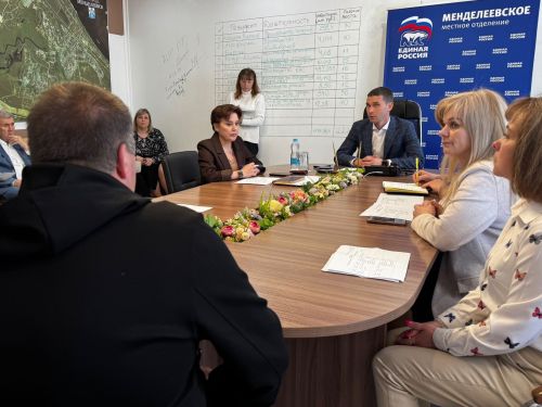 В администрации Менделеевского района состоялся прием граждан