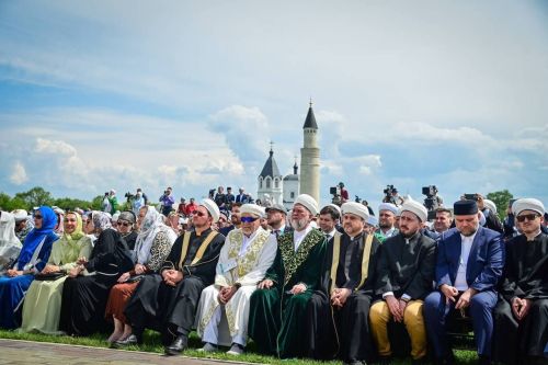 Делегация из Менделеевска побывала на «Изге Болгар җыены»