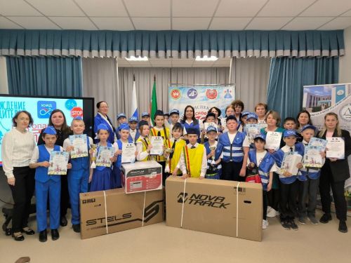 В Менделеевске состоялось награждение участников конкурса «Безопасное колесо-2025»