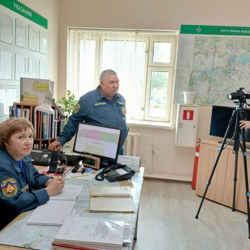 Медиа-лаборатория «PROЭфир» из Менделеевска побывала в Пожарной части №26