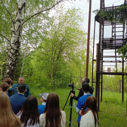 Медиа-лаборатория «PROЭфир» из Менделеевска побывала в Пожарной части №26