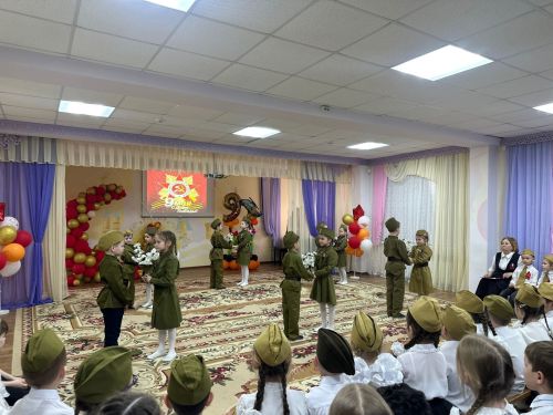 Праздник Победы прошел в детском саду «Планета детства»