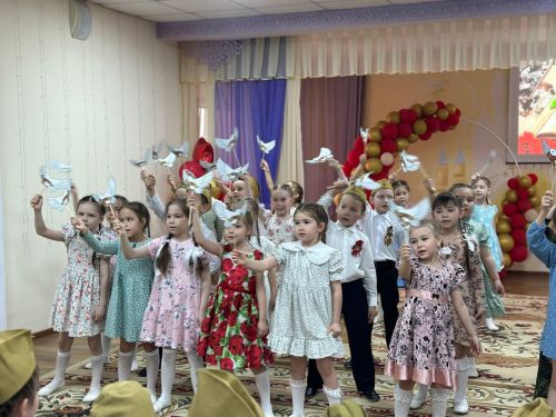 Праздник Победы прошел в детском саду «Планета детства»