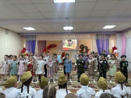 Праздник Победы прошел в детском саду «Планета детства»