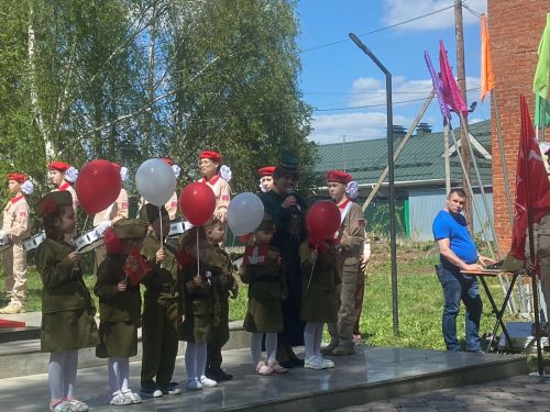 В Бизяках состоялся митинг, посвящённый 80-летию Победы
