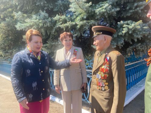 В Бизяках состоялся митинг, посвящённый 80-летию Победы
