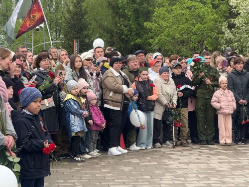 В Менделеевске в День Победы открыли мемориальный комплекс в честь погибших участников СВО и воинов-интернационалистов