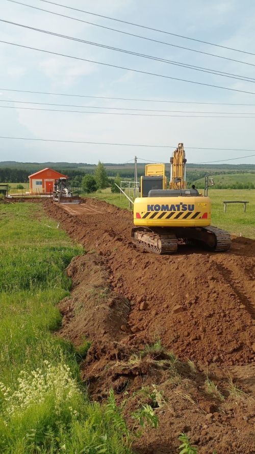 В селе Ижёвка началось строительство дороги