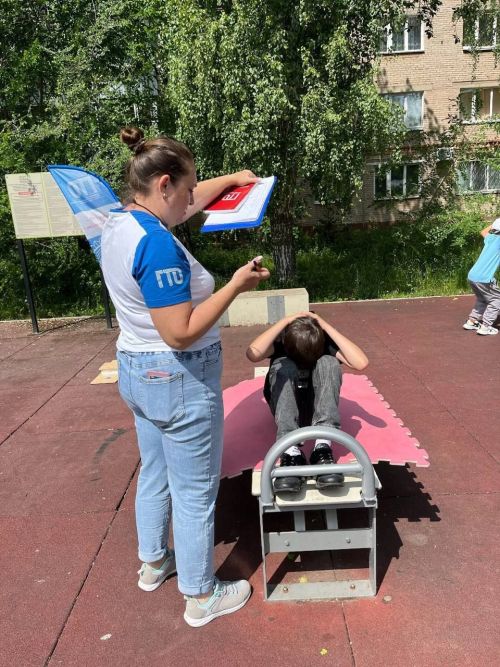 Лето в Татарстане: менделеевские школьники укрепляют здоровье и сдают ГТО