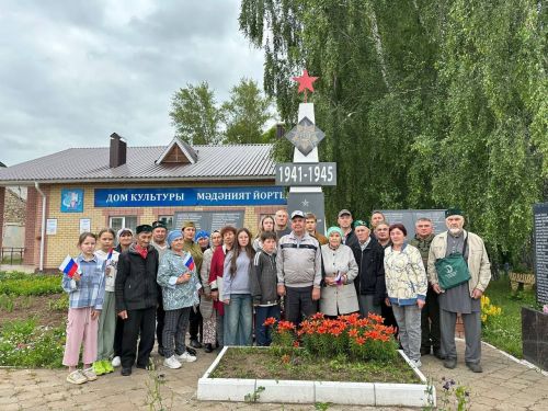 В Тойгузино состоялся автопробег «Дорогами Победы» в День памяти и скорби