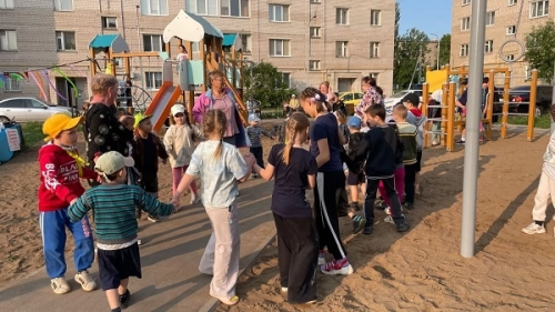 ТОС «Карповец» Менделеевска объединил жителей в празднике двора