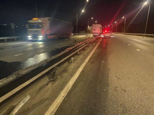 В Менделеевске на трассе произошло ДТП с пьяным водителем грузовика