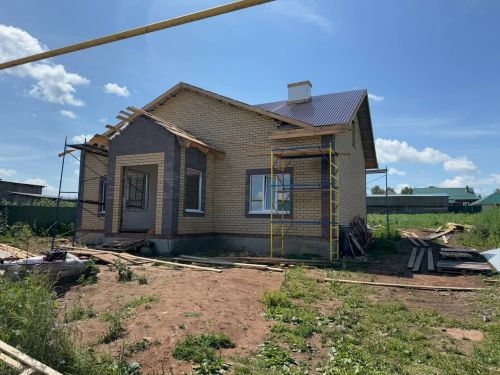 В Камаевской школе строится новая столовая
