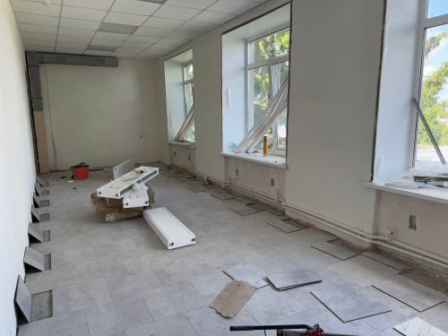 В Камаевской школе строится новая столовая