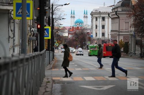 В Казани появился первый «умный пешеходный переход»