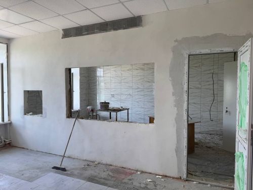 В Камаевской школе строится новая столовая