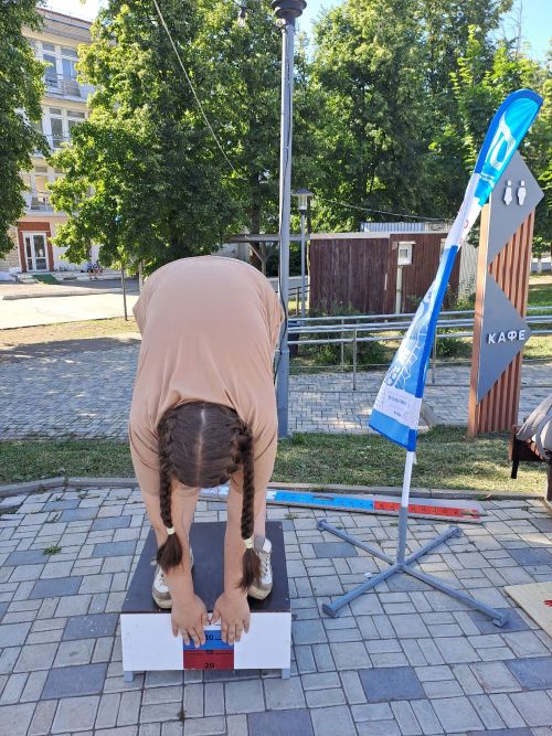 В Менделеевске на Дне молодёжи прошли соревнования по ГТО