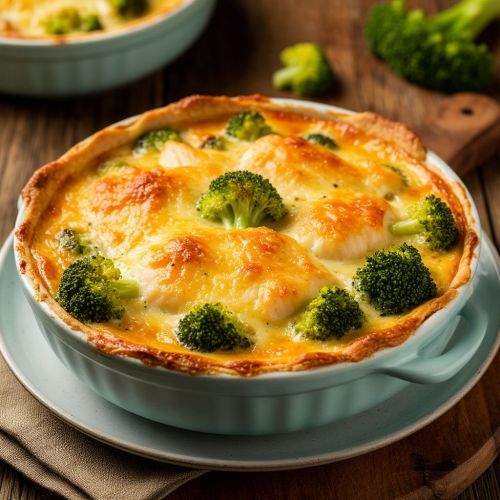 Рыбный пирог с брокколи: нежное сочетание вкусов для семейного ужина