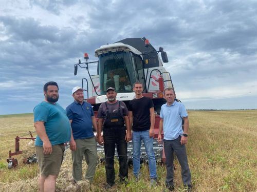 В Менделеевском районе началась уборочная кампания