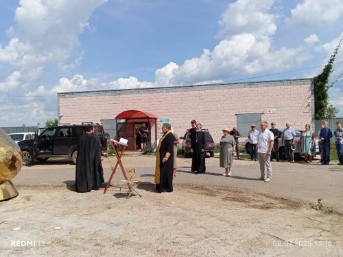 В Менделеевске установлен золотой купол новой часовни в честь святого Олега Брянского