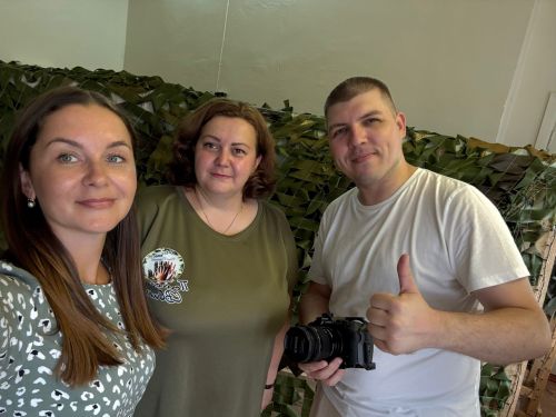 Марина Глебова: «Первую маскировочную сеть» сшили из подручных средств