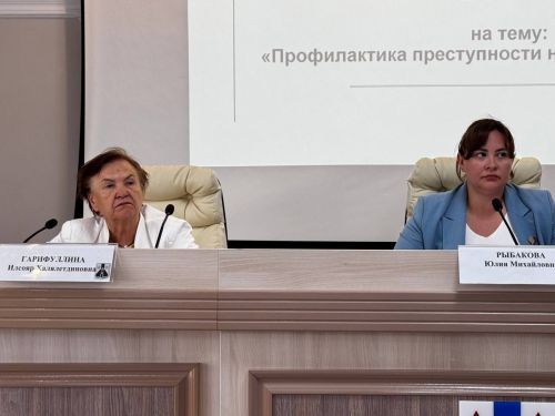 В Менделеевске обсудили профилактику подростковой преступности