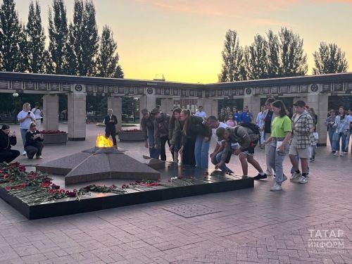 В Казани прошла акция «Ангелы Донбасса» в память о жертвах войны