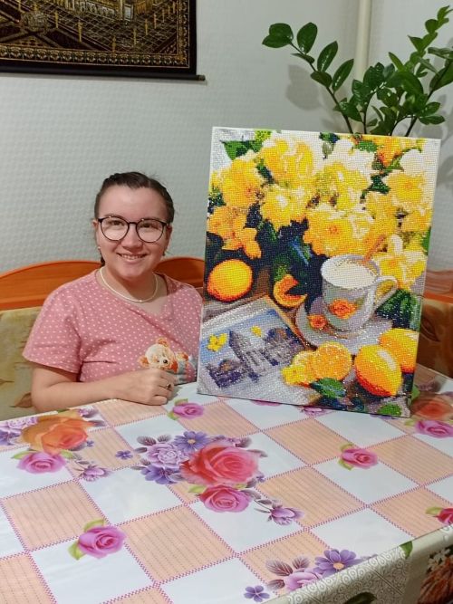 Айгуль Гарипова из Менделеевска создаёт прекрасные картины