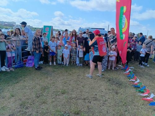 Площадка ГТО стала привлекла внимание участников и гостей «Гонки героев» в Менделеевске