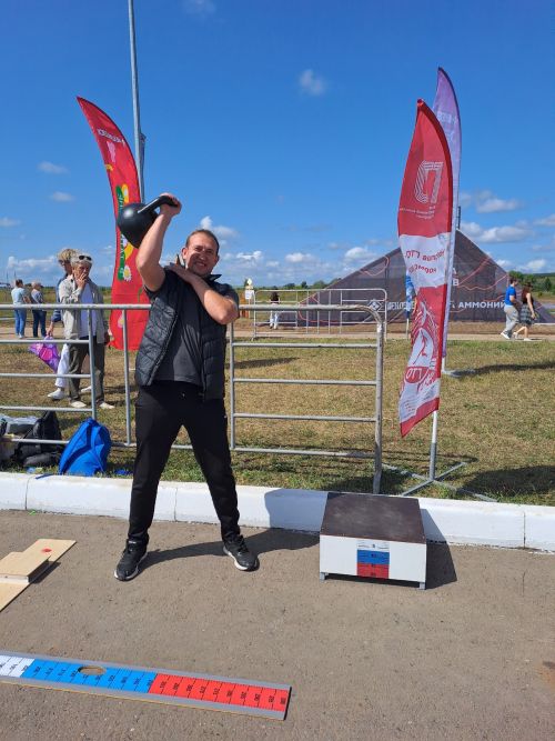 Площадка ГТО стала привлекла внимание участников и гостей «Гонки героев» в Менделеевске