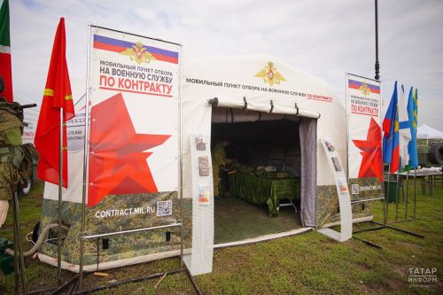 В Казани состоялась патриотическая акция «Вступай в Армию Победы!»