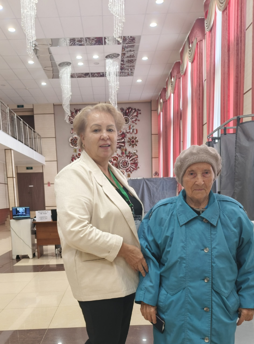 Особое уважение и восхищение вызвали самые мудрые избиратели участка 1910 Менделеевска