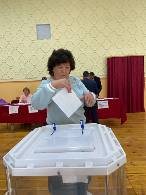 Сельчане Менделеевского района на выборах проявляют активность
