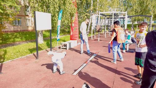 Менделеевцы приняли участие в фестивале ГТО на открытой площадке