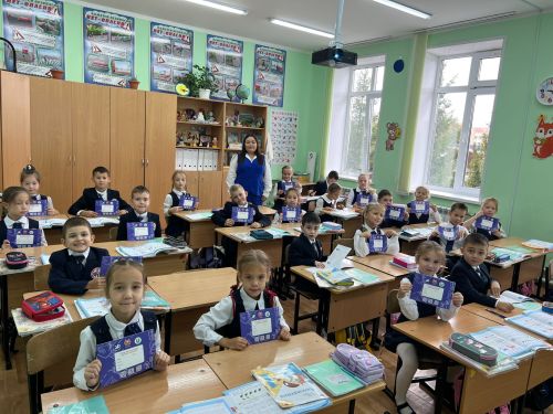 В Менделеевске прошла профилактическая беседа по БДД для первоклассников