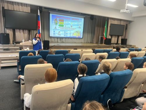 В Менделеевске проведены мероприятия по профилактике ПДД среди школьников