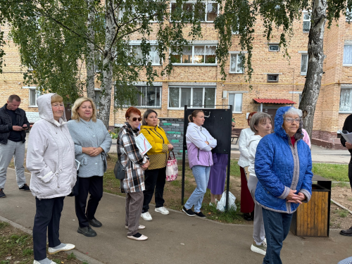 В Менделеевске проходят встречи с жителями